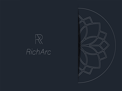 RichArc - The little Arc & Spark (Perfume Branding) branding clean identity illustration logo minimal perfume perfumebranding vector