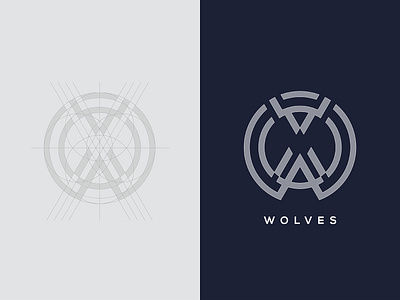 Wolves - Car Company Logo Design animal brand branding brandmark car company golden ratio icon identity lettermark logo logo type mark meaningful modern monogram symbol visual wolf wolves