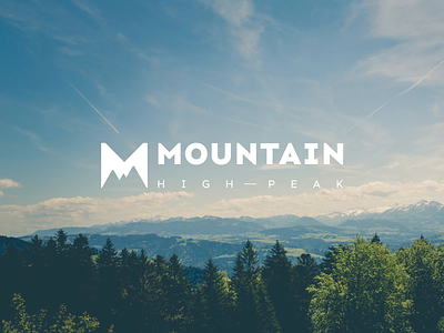 Mountain Logo brand branding brandmark company icon identity letter lettermark logo logotype m mark meaningful modern monogram mound mountain peak symbol visual