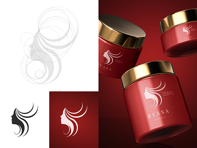 Woman Logo for Cosmetic Products