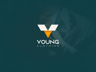 Voung Clothing - Logo brand branding brandmark cloth clothing fabric fashion icon identity letter lettermark logo logo type mark modern symbol tailor v