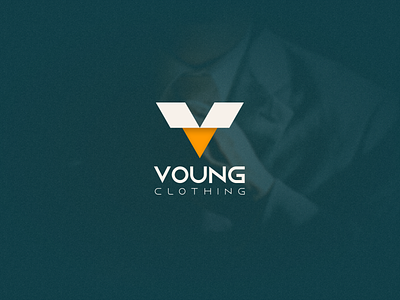 Voung Clothing - Logo brand branding brandmark cloth clothing fabric fashion icon identity letter lettermark logo logo type mark modern symbol tailor v