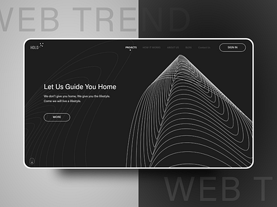 Web Trend 2019 ( Real Estate ) animation app art brand branding clean design flat icon icons illustration illustrator ios logo minimal type typography ui vector web