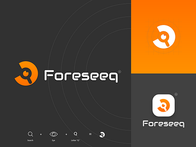 Foreseeq Logo Design app art brand branding character clean design icon icons illustration illustrator lettering logo minimal type typography ui vector web website