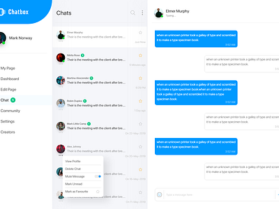 Chatbox by MindInventory Branding for MindInventory on Dribbble