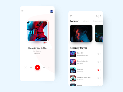 music app animation app art brand branding clean design flat icon icons illustration illustrator ios logo minimal type typography ui vector web