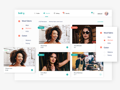 Boby app branding design ecommerce design modern redesign concept ui web website website concept