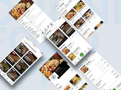 Online Food App app fastfood app modern online app online booking online food restaurant app restaurants ui