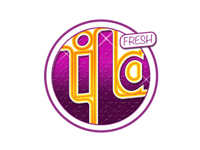 Lila Fresh detergent commercial logo design logo logo design