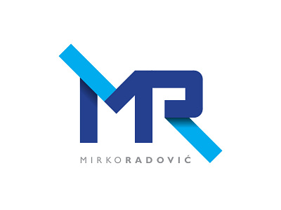 Mirko Radovic brand logo commercial logo design logo logo design personal logo