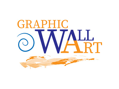 Wallart graphic design logo logo design wall wall print design