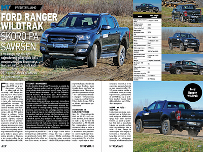 Ford Ranger Wildtrak New ford ford ranger wildtrak graphic design magazine magazine graphic design new