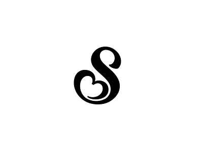 S for SchenkYou Logotype | Mixto Studio brush detail heart lettering logo logotype s script typography