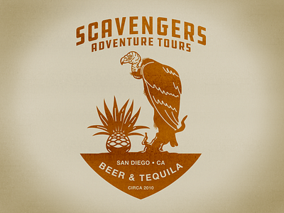 Scavengers Adventure Tours agave beer brewery buzzard san diego scavenger tequila tour vulture