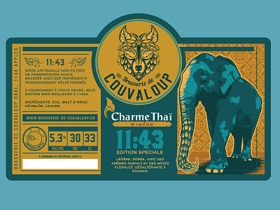 Couvaloup Brewing Charme Thai Elephant