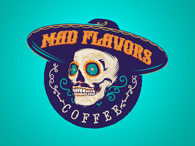 Mad Flavors Coffee coffee day of the dead los muertos skull