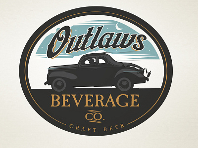 Outlaws Beverage Co auto beer beverage brewing car