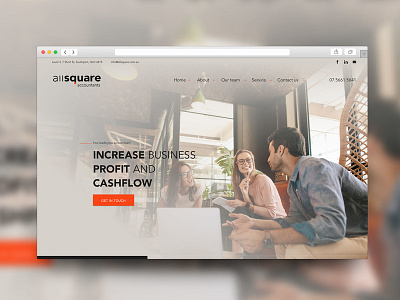 Website for Finance & Accounting Firm