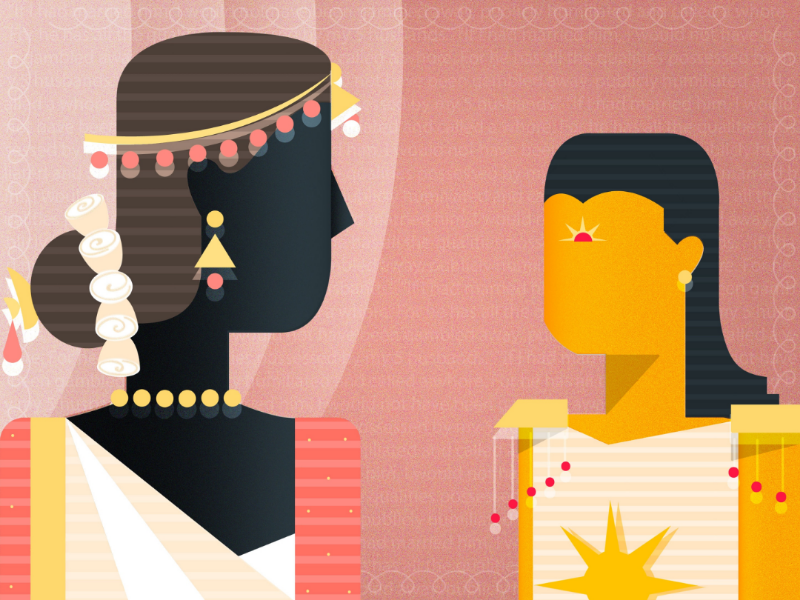 Untold story by Priya on Dribbble