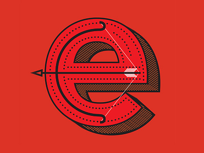 Ekballo design drop cap illustration type typography