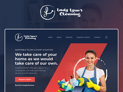 Lady Lynn branding design logo typography ui web website