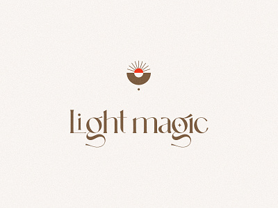 Candle company minimalistic logo