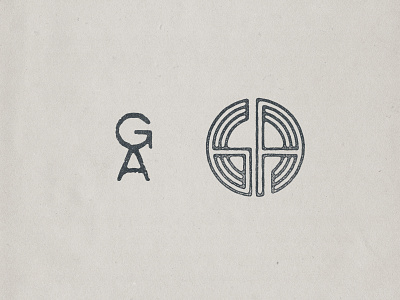 Gunes Alpman Design brand design brand identity branding heritage design logo monogram vintage wordmark
