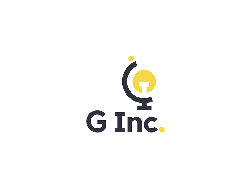 G Inc. Logo global icon logo