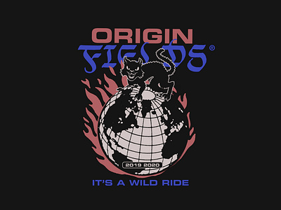 Origin Fields Merch Design