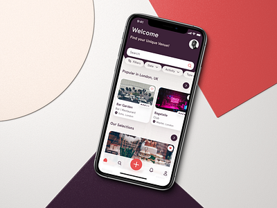 Twist App - Venue Booking App