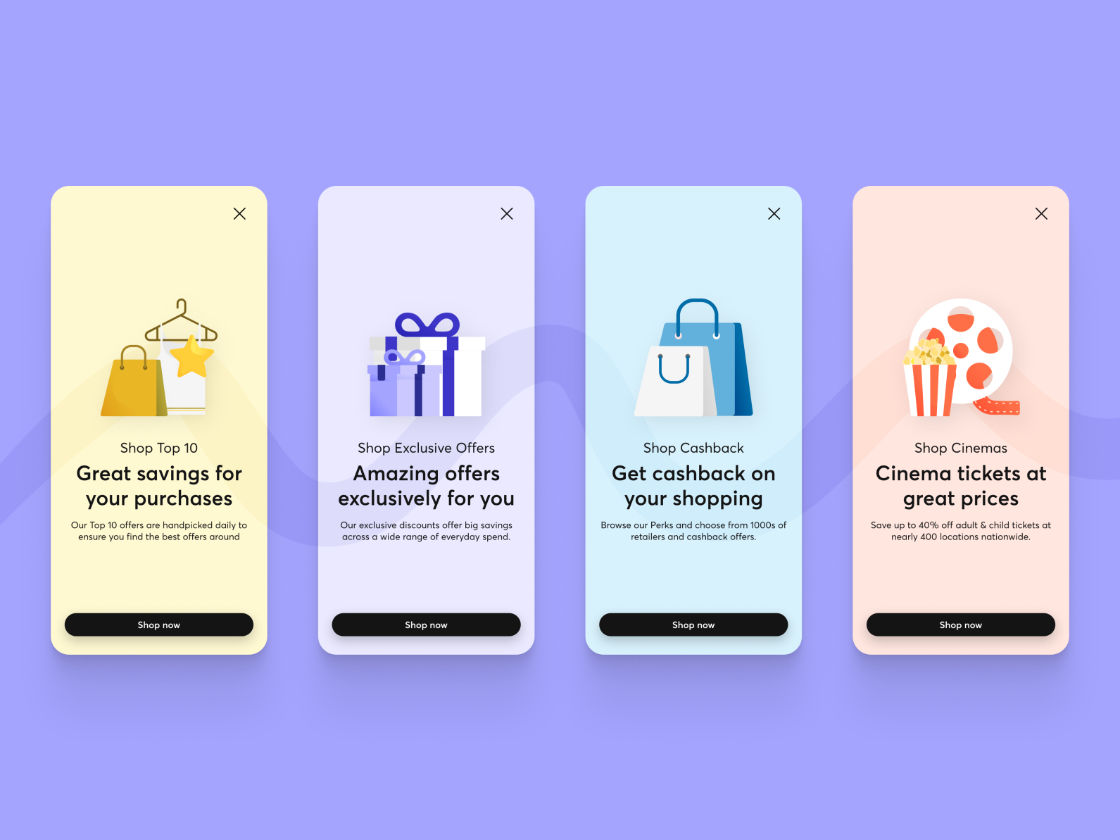 Perks Ui Illustrations By Stefania Carapezza On Dribbble