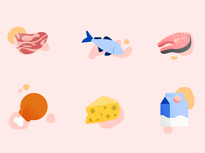 Food illustrations