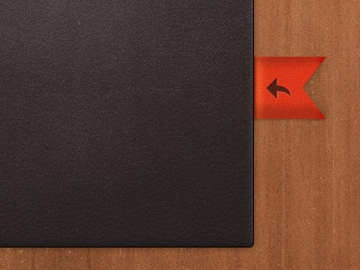 Open The Book book element ribbon texture ui wood