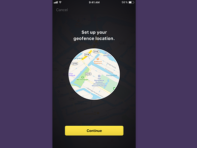 Set up your geofence