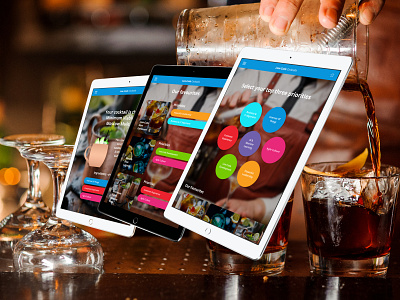 Low Code Cocktails cocktails event mendix native app tablet app