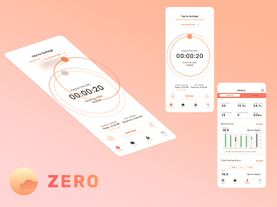 ZERO neumorphic redesign zero