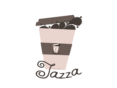 Cafe Logo cafe coffee dailylogochallenge design idea logo tazza vector