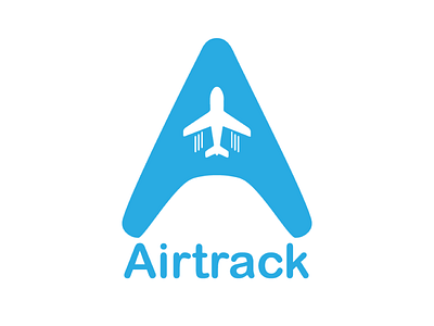 Airtrack air branding dailylogochallenge design idea logo plane vector
