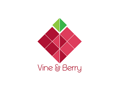 Vine & Berry berry branding dailylogochallenge design geometric idea logo vector vine