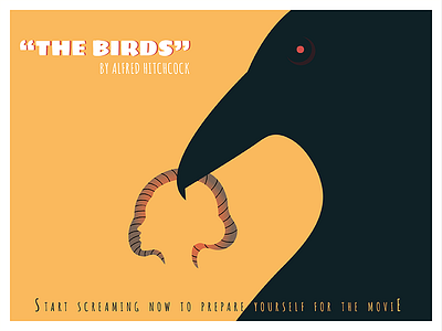 Movie poster "The Birds"