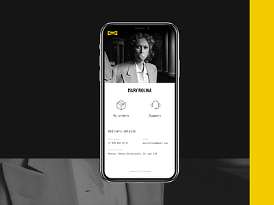 DailyUI 006 – User Profile