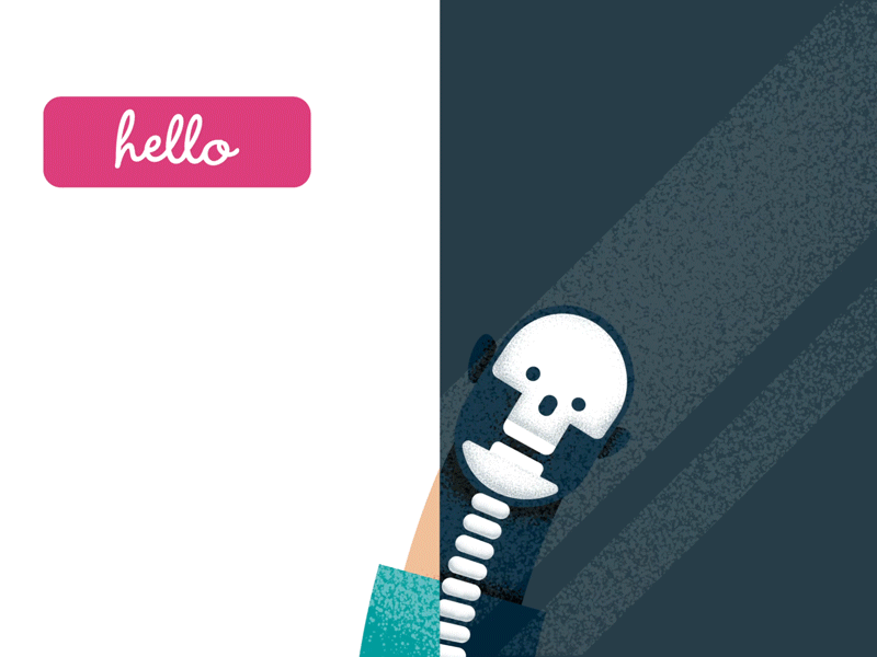 Hello Dribble! animation debut debut shot debutshot design first shot illustration motion motion graphic motiondesign