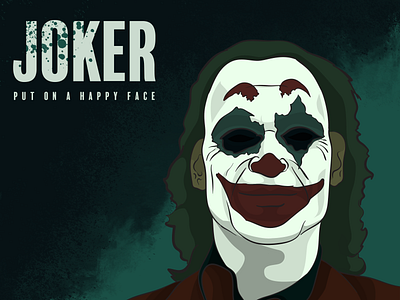 Joker arthur batman clown dc dc comics digital painting illustration illustrator joker laugh photoshop putonahappyface sad smile thejoker tragedy