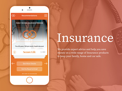 Insurance website redesign