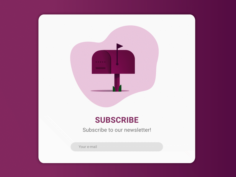 Mailbox 2020 trend animation aplication app bank branding clean design flat icon illustraion minimal mobile trendy typography ui ux vector web website