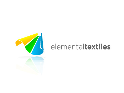 Elemental Textiles elemental textiles fabric flowing logo