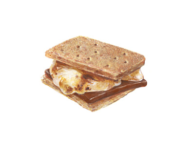 National Smores Day Illustration