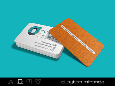 Personal business card busines card design gráfico graphic deisgn personal logo