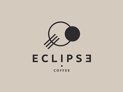 Eclipse aiga creative design graphicdesign illustration logo logodesign logotype minimal modern simple typography