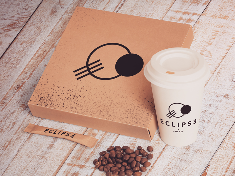 Eclipse • creative illustration logodesign logo coffee packaging concept minimalism design graphicdesign brandidentity branding